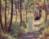 佩德 塞韦林 克罗耳 : Marie en el jardin